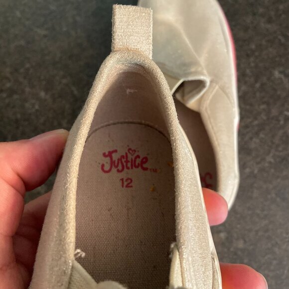 Justice Rainbow Slip-Ons - Size 12C - Picture 6 of 6